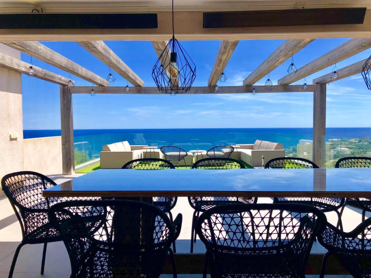 Vue Panoramique Sur La Baie De St Tropez Villa Les Issambres Dış mekan fotoğraf
