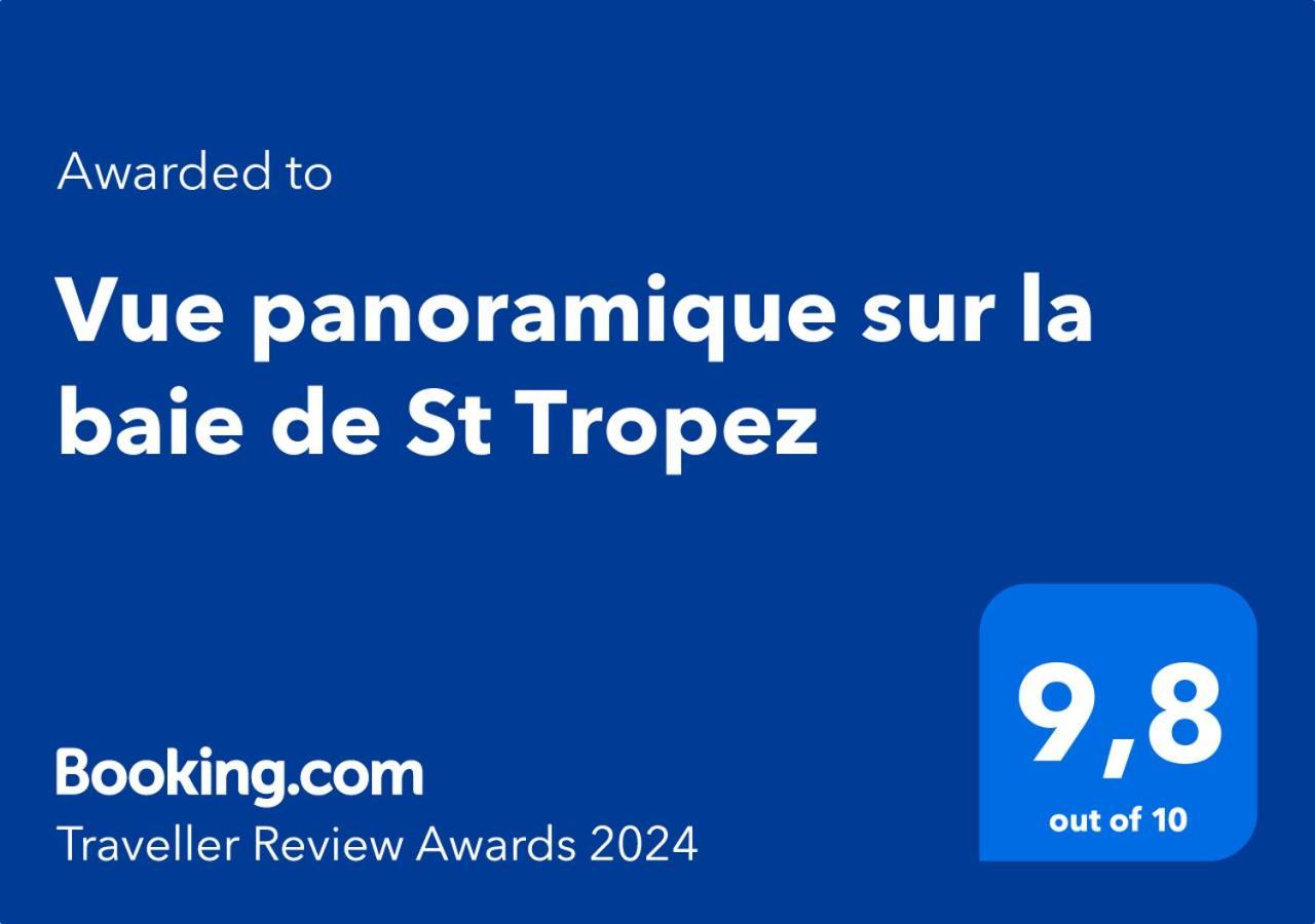 Vue Panoramique Sur La Baie De St Tropez Villa Les Issambres Dış mekan fotoğraf